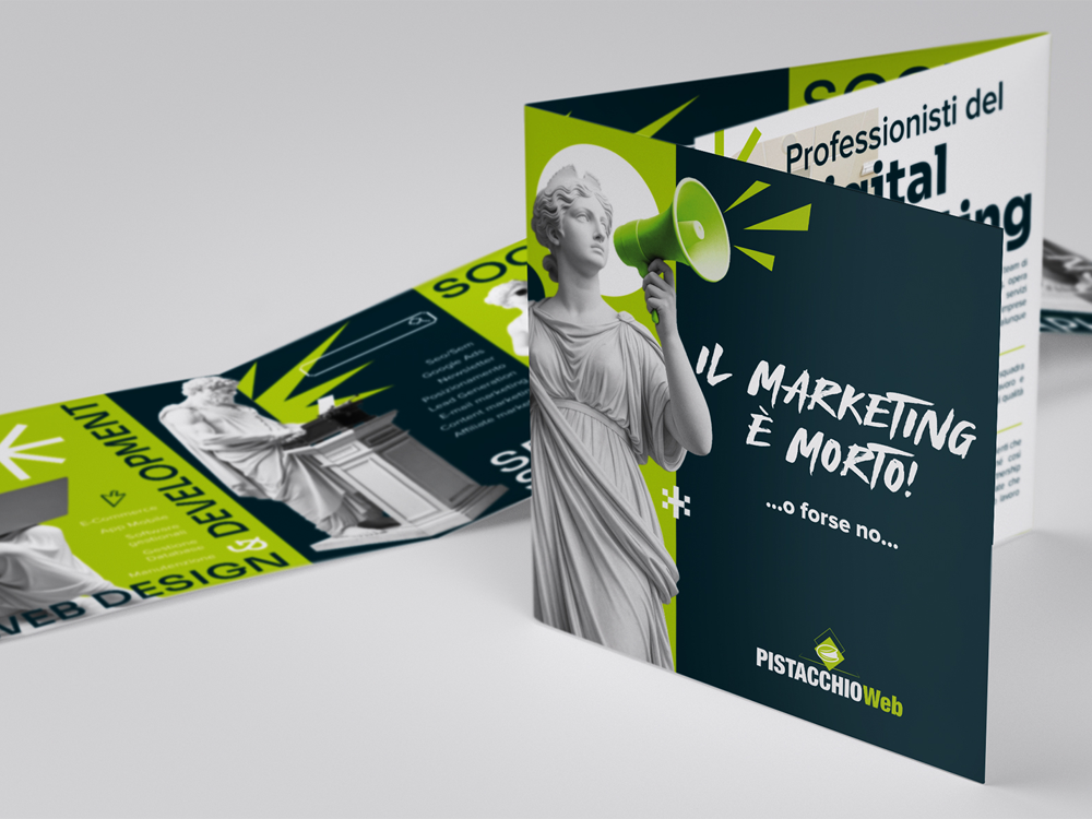 Brochure aziendale da zero dall'ideazione alla stampa